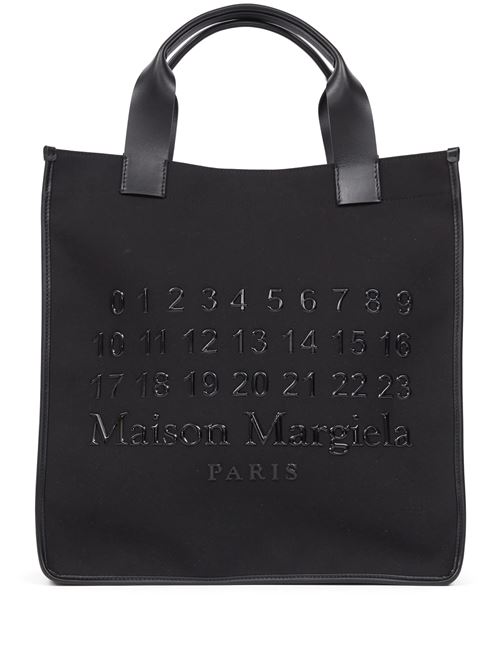 Black twill  shopping bag MAISON MARGIELA | SB1WC0019P7276HA200